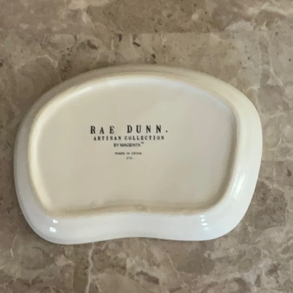 Rae Dunn “Wash”  Soap Dish